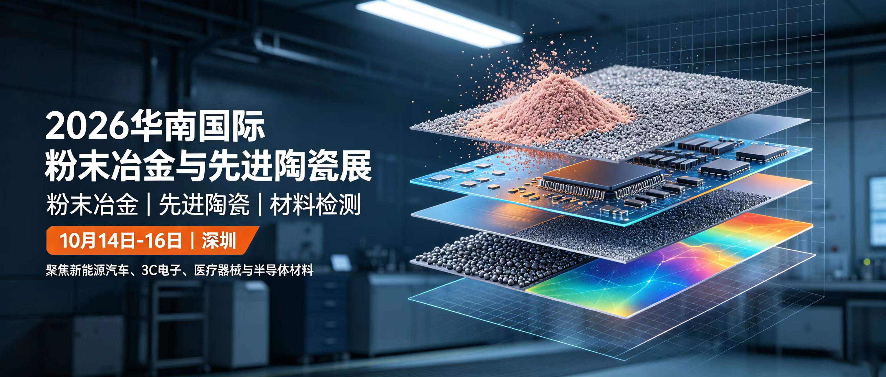 展会预告｜2026华南国际粉末冶金与先进陶瓷展，我们深圳见！